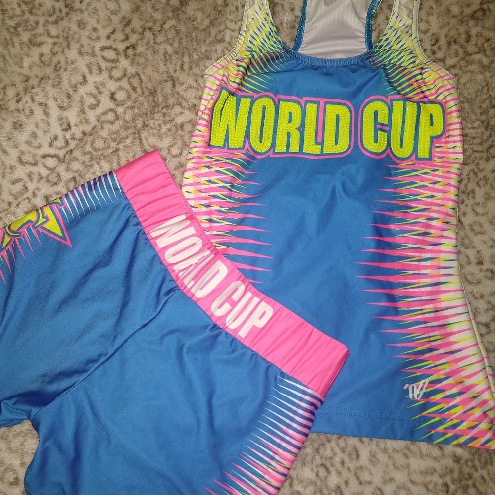 World Cup all stars neon practice wear